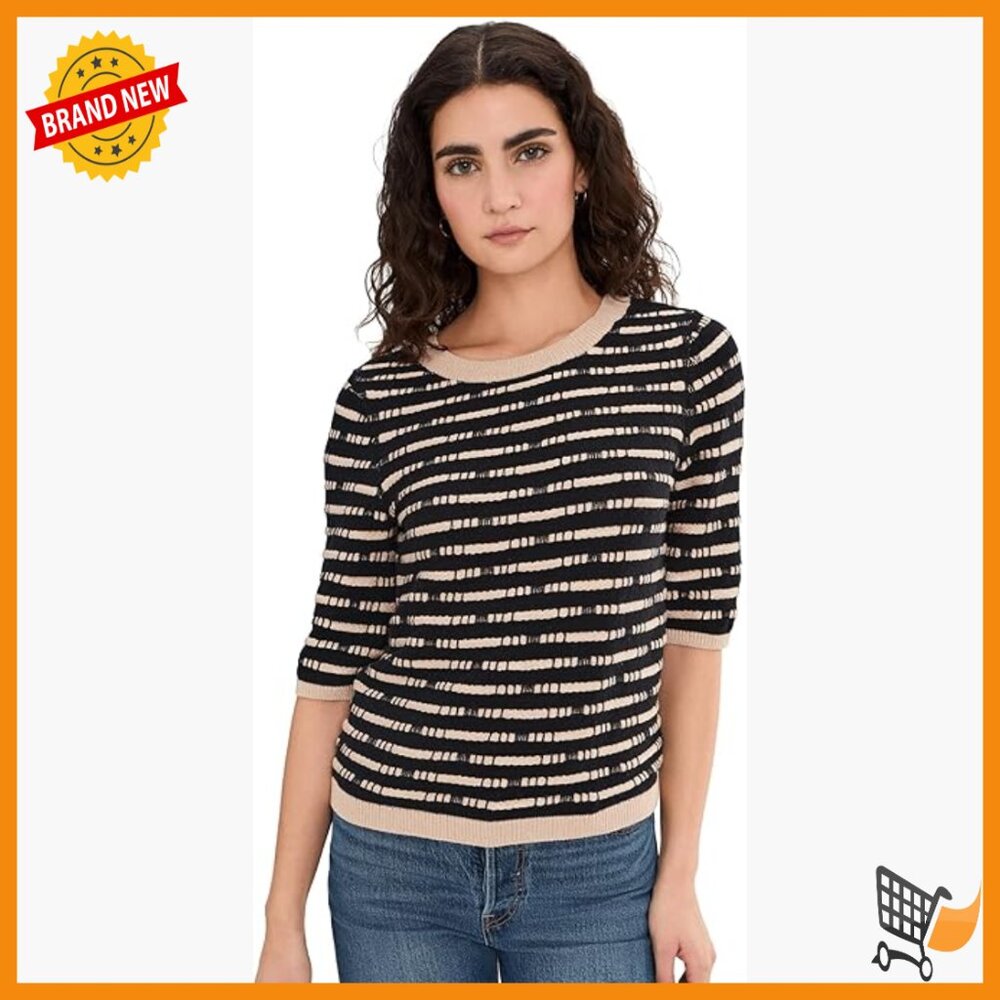 Midweight Pullover Sweater, Elbow Sleeve, Fitted Body, Hand Wash Only